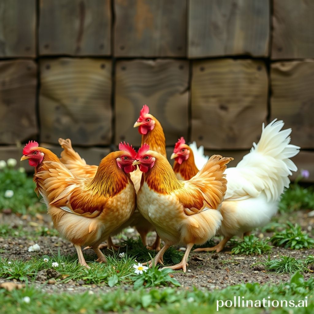 Why Do Chickens Squat?